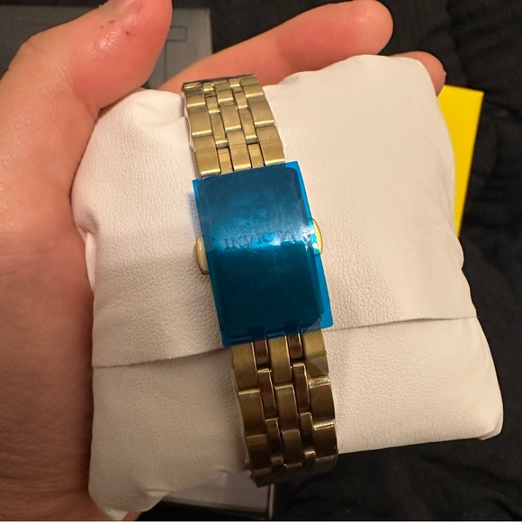 NIB INVICTA Wildflower Women’s Watch - 33mm, Gold & Tiffany Blue (69232)